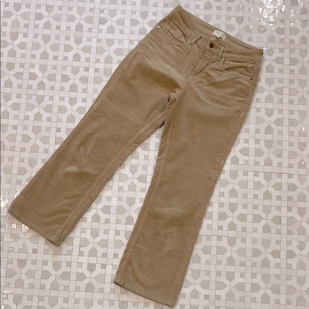 Pilcro Corduroy Cropped Pants - “The Yaya”